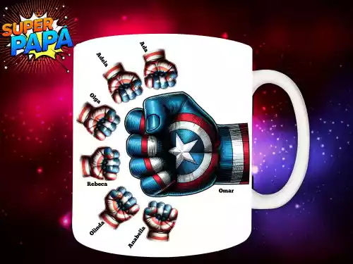 vectores plantilas PAPá,PUñO,CAPITáN AMéRICA,SUPERMAN,HULK,IRO MAN,HOMBRE ARAñA,BATMAN,THOR,